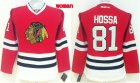 NHL Women chicago blackhawks #81 Marian Hossa red jerseys