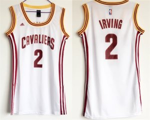 Cavaliers #2 Kyrie Irving White Women Swingman Jersey