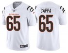 Nike Bengals #65 Alex Cappa White Vapor Limited Jersey