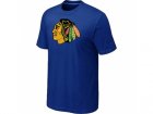 NHL Chicago Blackhawks Big & Tall Logo Blue T-Shirt