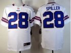 Nike NFL Buffalo Bills #28 C.J. Spiller White Elite Jerseys