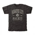 Mens Winnipeg Jets Black Camo Stack T-Shirt