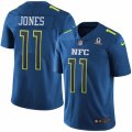 Mens Nike Atlanta Falcons #11 Julio Jones Limited Blue 2017 Pro Bowl NFL Jersey