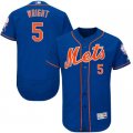 2016 Men New York Mets #5 David Wright Majestic Royal Flexbase Authentic Collection Player Jersey