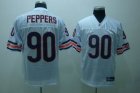 nfl chicago bears #90 peppers white