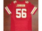 Nike NFL Kansas City Chiefs #56 Derrick Johnson Red Jerseys(Elite)