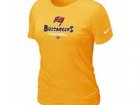 Women Tampa Bay Buccaneers Yellow T-Shirt