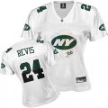 women nfl new york jets #24 revis white[2011 fem fan]