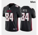 Men Atlanta Falcons #84 Kyle Pitts Black 2021 Draft Jersey