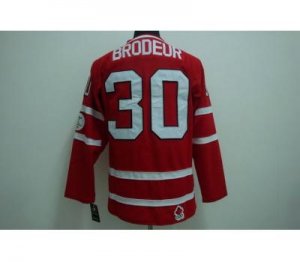 nhl team canada #30 brodeur 2010 olympic red