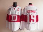 nhl detroit red wings #19 yzerman white[winter classic]