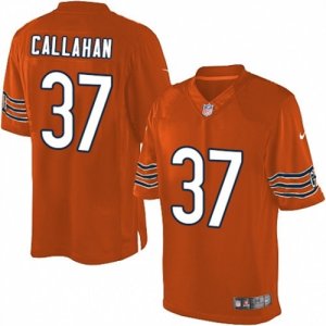 Mens Nike Chicago Bears #37 Bryce Callahan Limited Orange Alternate NFL Jersey