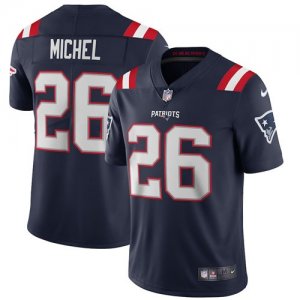 Nike Patriots #26 Sony Michel Navy 2020 New Vapor Untouchable Limited Jersey