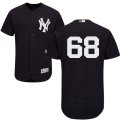 Men's Majestic New York Yankees #68 Dellin Betances Navy Flexbase Authentic Collection MLB Jersey