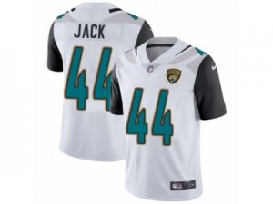 Mens Nike Jacksonville Jaguars #44 Myles Jack White Vapor Untouchable Limited Player NFL Jersey