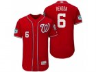 Mens Washington Nationals #6 Anthony Rendon 2017 Spring Training Flex Base Authentic Collection Stitched Baseball Jersey