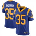 Nike Rams #35 C.J. Anderson Royal Vapor Untouchable Limited Jersey