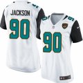 Womens Nike Jacksonville Jaguars #90 Malik Jackson White NFL Jersey