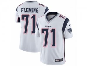 Mens Nike New England Patriots #71 Cameron Fleming Vapor Untouchable Limited White NFL Jersey