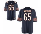 Men's Nike Chicago Bears #65 Cody Whitehair Game Navy Blue Team Color NFL Jersey