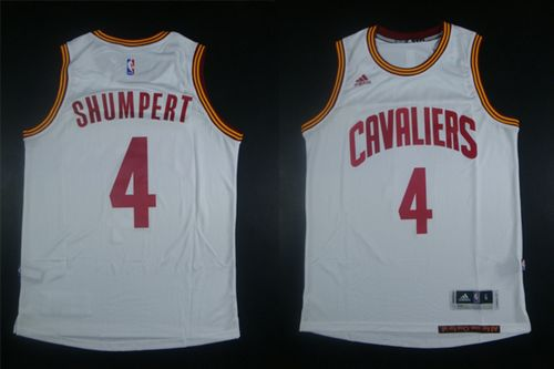 NBA Youth Revolution 30 Cleveland Cavaliers #4 Iman Shumpert White Jerseys