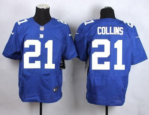 Nike New York Giants #21 Landon Collins Royal Blue jerseys(Elite)