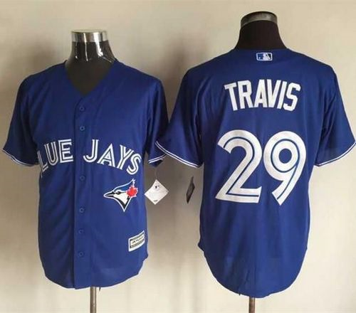 MLB Toronto Blue Jays #29 Devon Travis Blue New jerseys