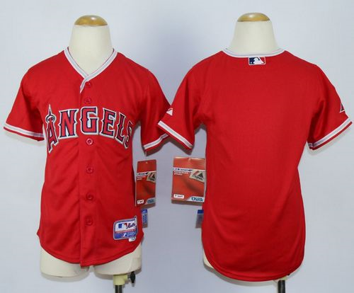 MLB Youth Los Angeles Angels Blank Red jerseys