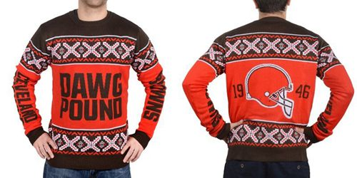 Nike Cleveland Browns Men's Ugly Sweater