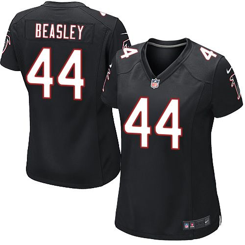 Women Nike Atlanta Falcons #44 Vic Beasley Black Jerseys