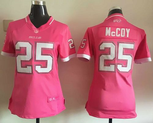 Women Nike Buffalo Bills #25 LeSean McCoy Pink Jerseys