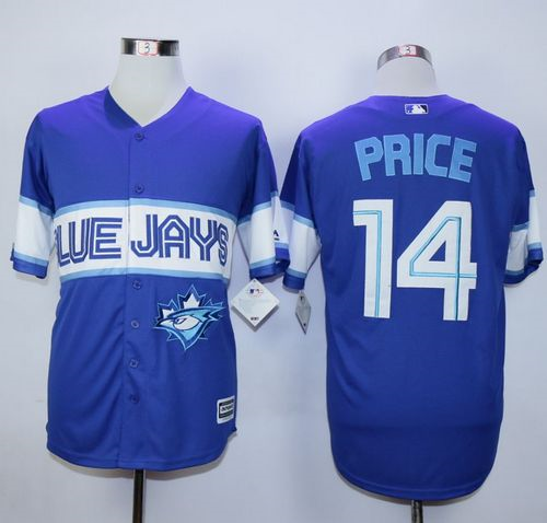 MLB Toronto Blue Jays #14 David Price Blue Exclusive New Jerseys