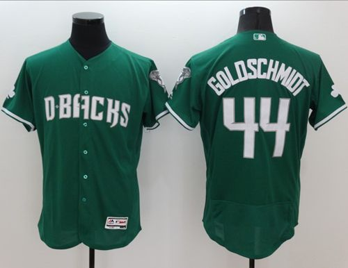 Men Arizona Diamondbacks #44 Paul Goldschmidt Green Celtic Flexbase Authentic Collection Stitched Baseball Jersey