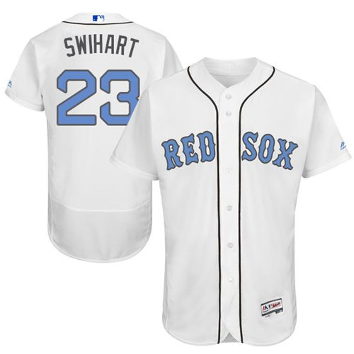 Boston Red Sox #23 Blake Swihart White Flexbase Authentic Collection 2016 Father's Day Stitched Baseball Jersey