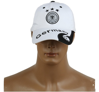 2014 Brazil World Cup Soccer Germany White Snapback Hat