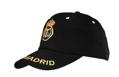 2014 Brazil World Cup Soccer Real Madrid Black Snapback Hat