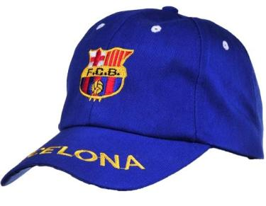 Barcelona Blue Soccer Caps