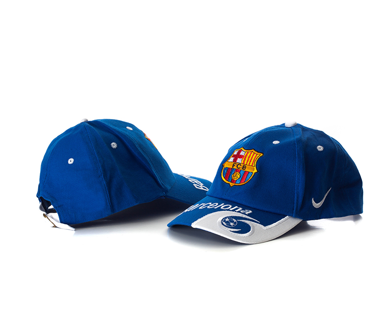 Barcelona Blue Soocer Hat