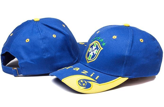 Brazilian Blue Soccer Hat