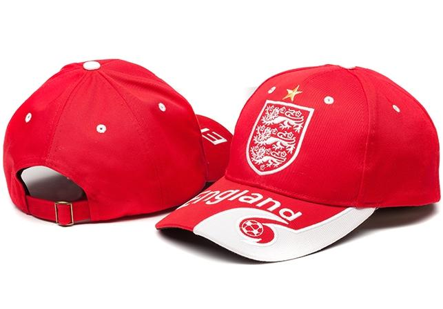 England Red Soccer Hat