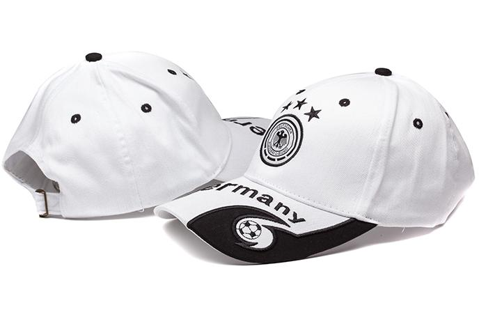 Germany White Soccer Hat