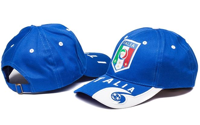 Italy Blue Soccer Hat