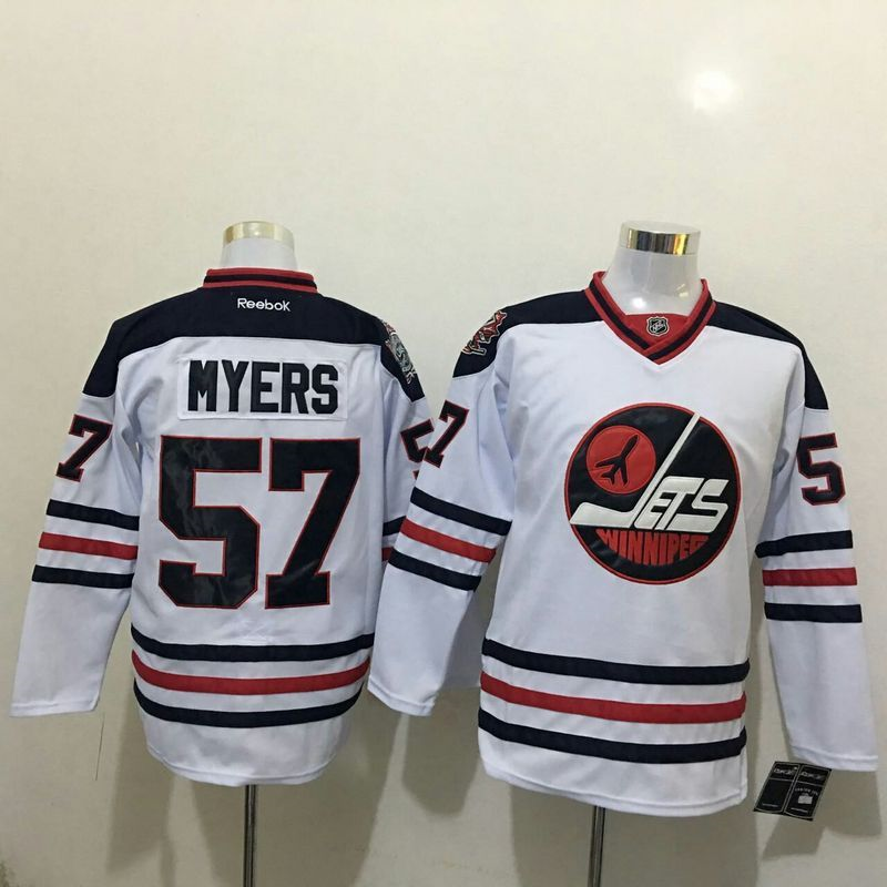 Winnipeg Jets #57 Tyler Myers White 2016 Heritage Classic Premier Jersey